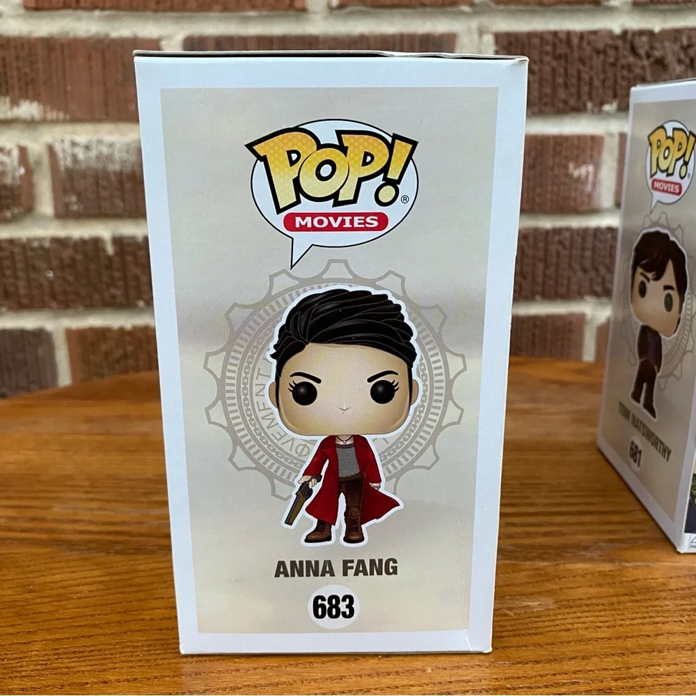 Funko POP Mortal Engines BUNDLE Tom Natsworthy & Anna Fang 681/683